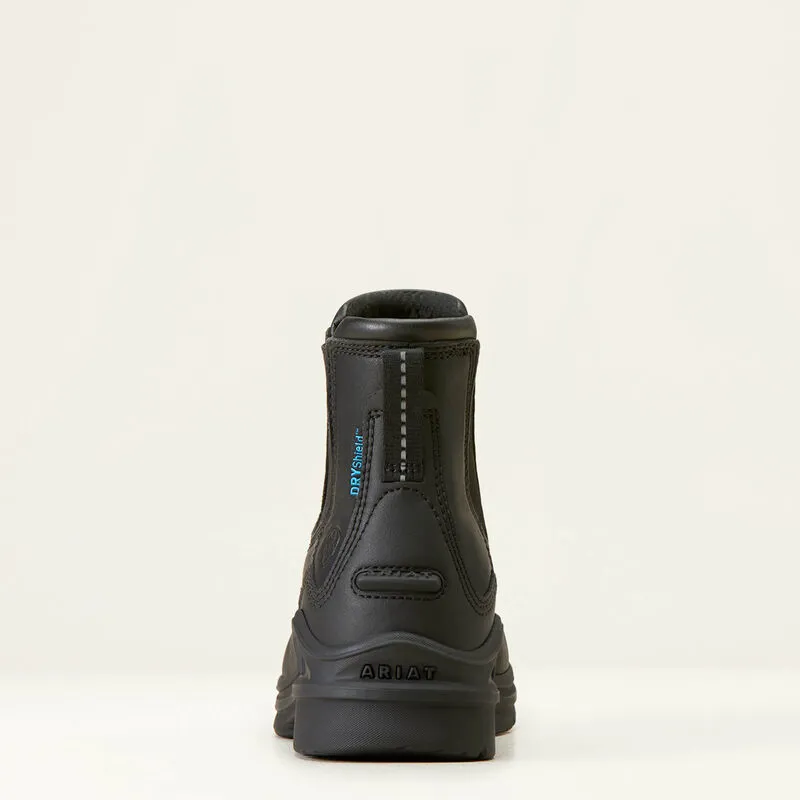 Ariat Barnyard Twin Gore II Ladies Boot - Black-3